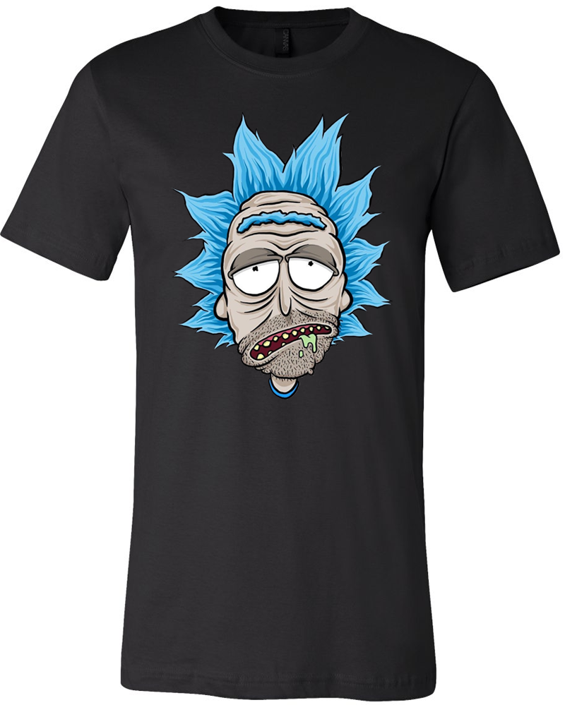 Rick & Morty Blue Hair